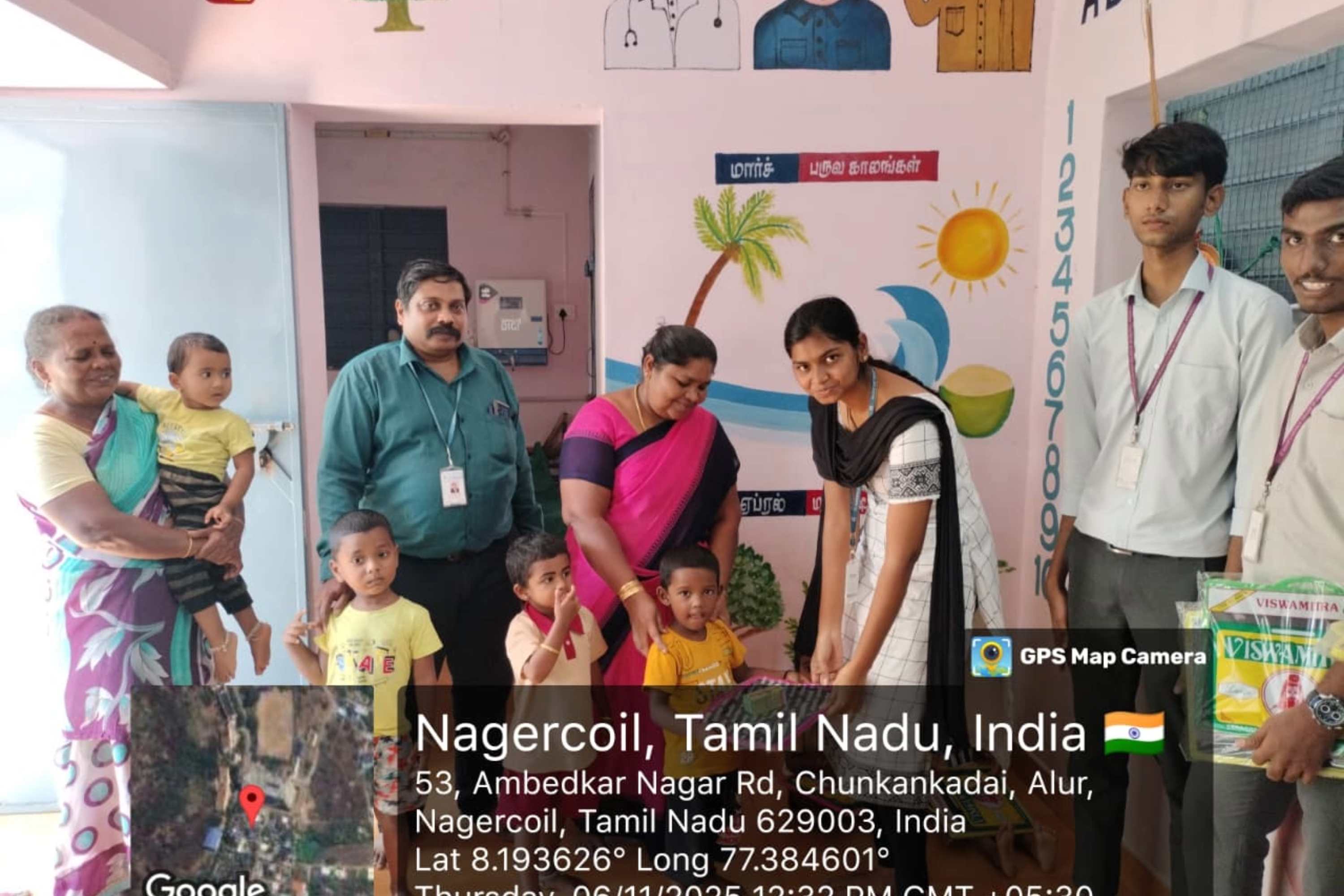 Educational Outreach Program at Rural Child Care Centres (Anganwadi)